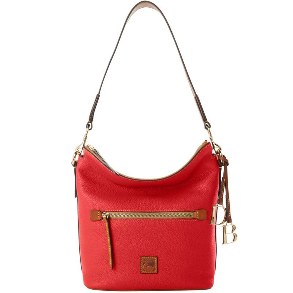 Dooney & Bourke Pebble Grain Shoulder Bag - Red